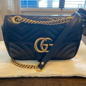 GUCCI GG Marmont matalassé mini bag